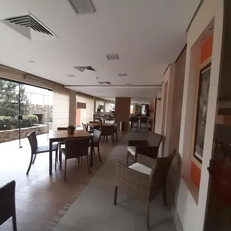 Lindo Flat No Edificio Cosmopolitan, Com Garagem E Piscina Apartment Santos  Exterior photo
